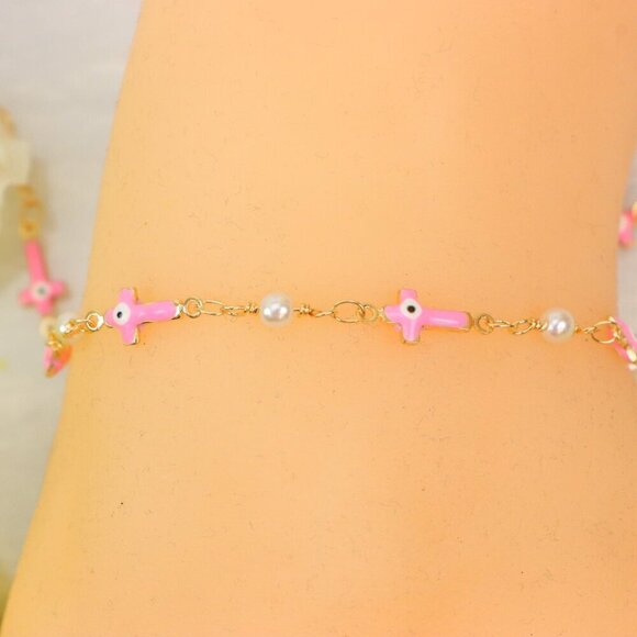 "Minimalist Anklet, Sleek & Modern Design, Women’s Fashion, YC110023-A - Picture 8 of 10